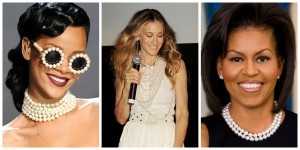 PEARL CELEBRATION: A CONVERSATION WITH TISH THOMAS- Famous Women in Pearls