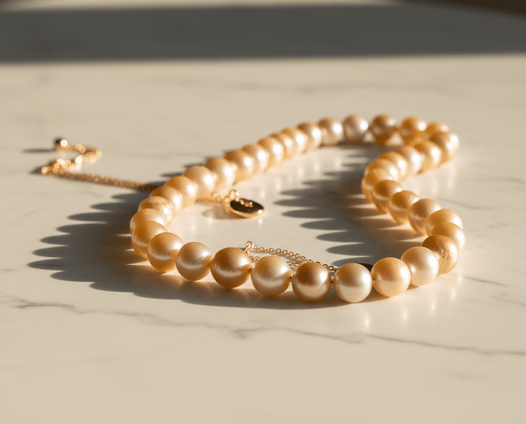 pearlsonly-blog-76-image-1-pearl - golden pearls necklace - Pearls Jewelry - prearlsonly