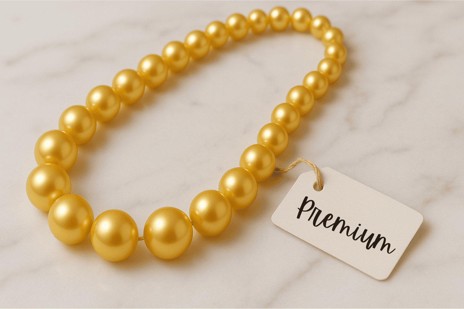 Inversión en perlas doradas