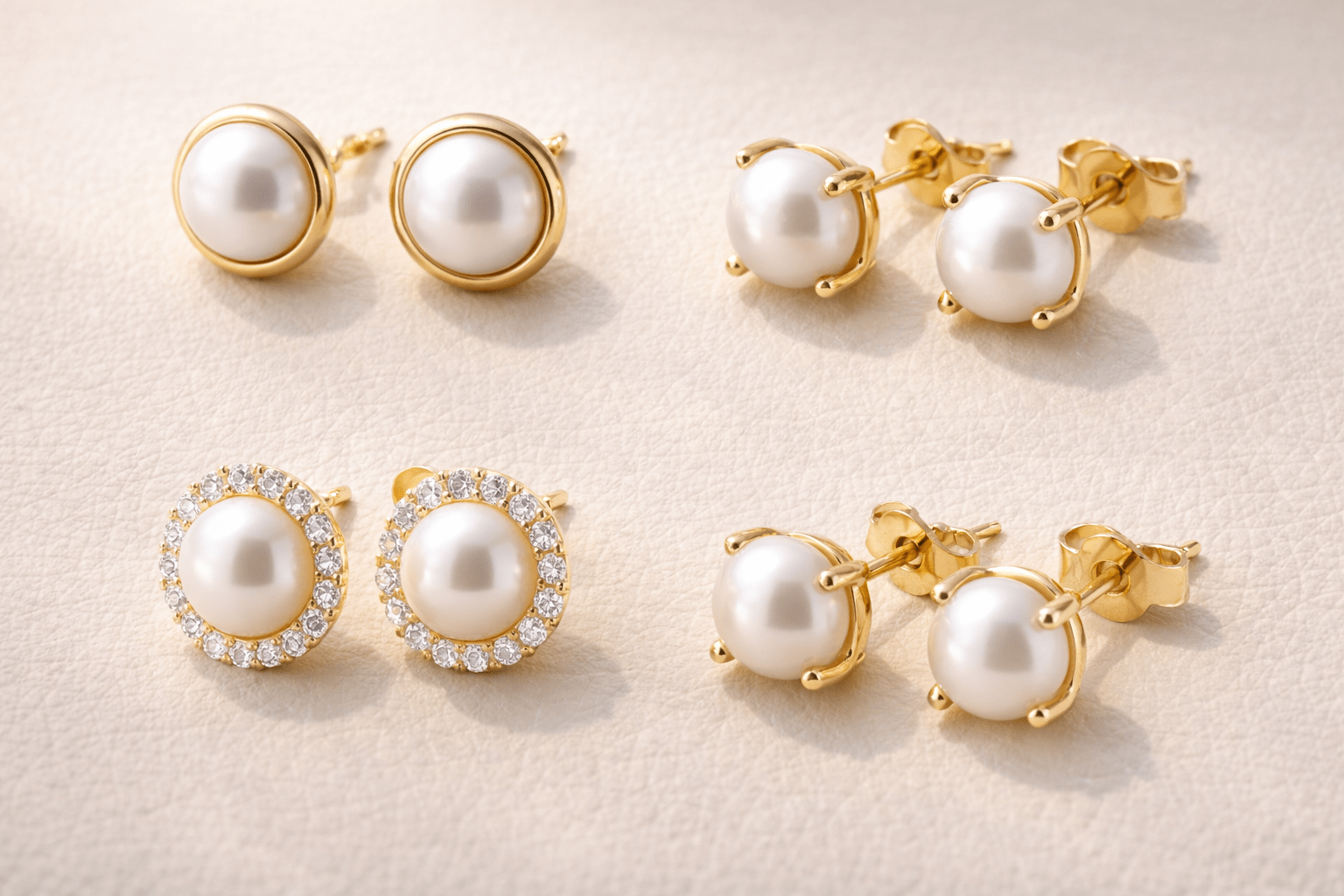 pearlsonly-blog-99-image-5-pearl - Estilos de botones pendientes de oro con perlas - Joyas con perlas - pearlsonly