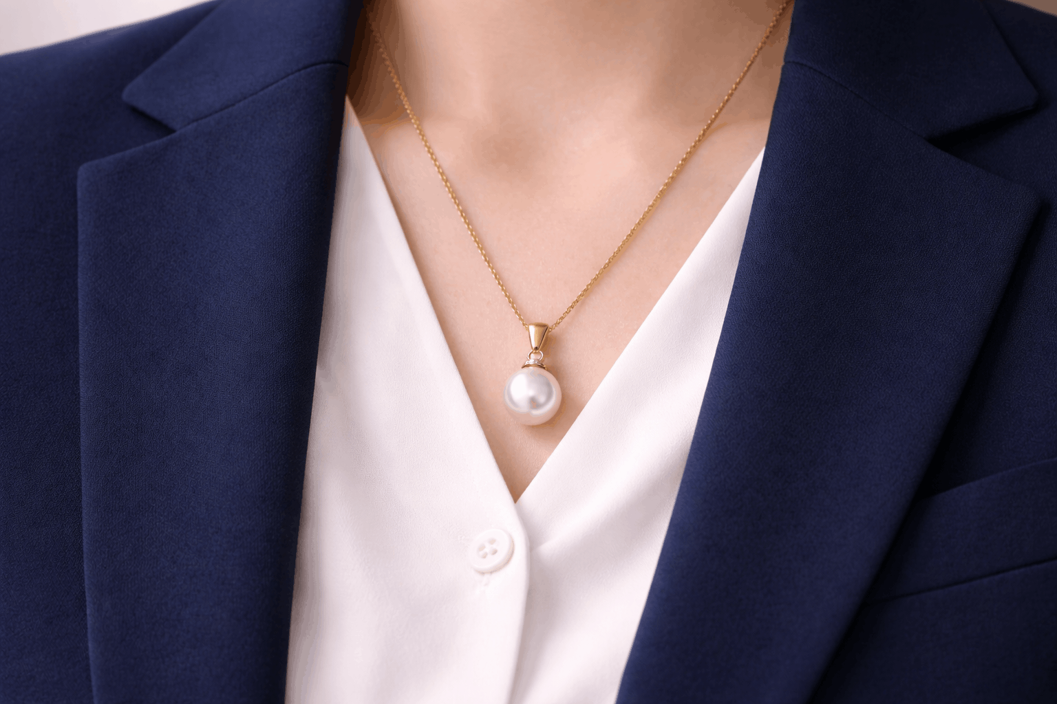 pearlsonly-blog-113-image-5-pearl - Estilo de oficina al combinar blazers con collares de perlas - Joyería de perlas - pearlsonly