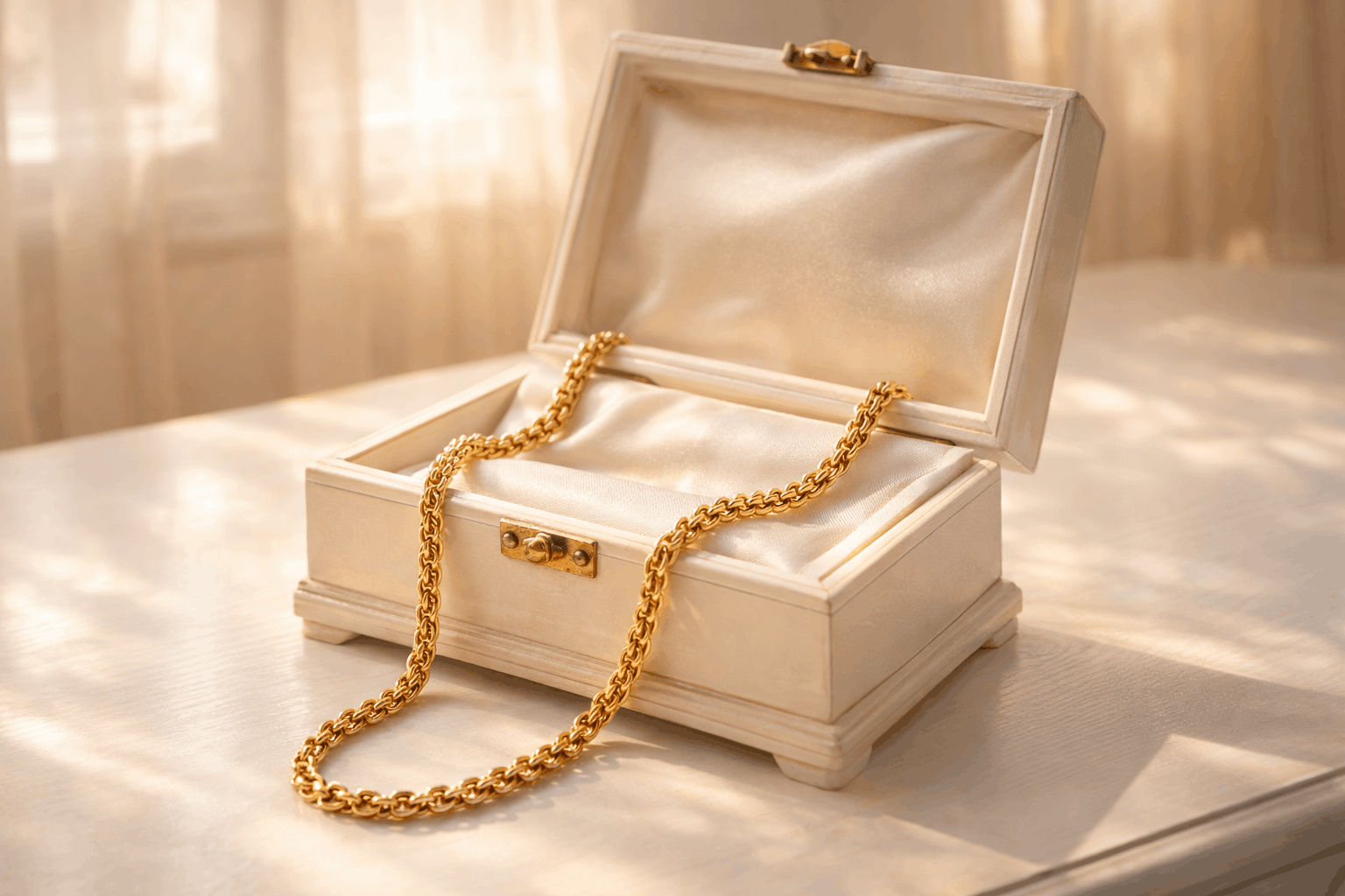 Por qué el collar de oro para mujeres funciona de forma universal