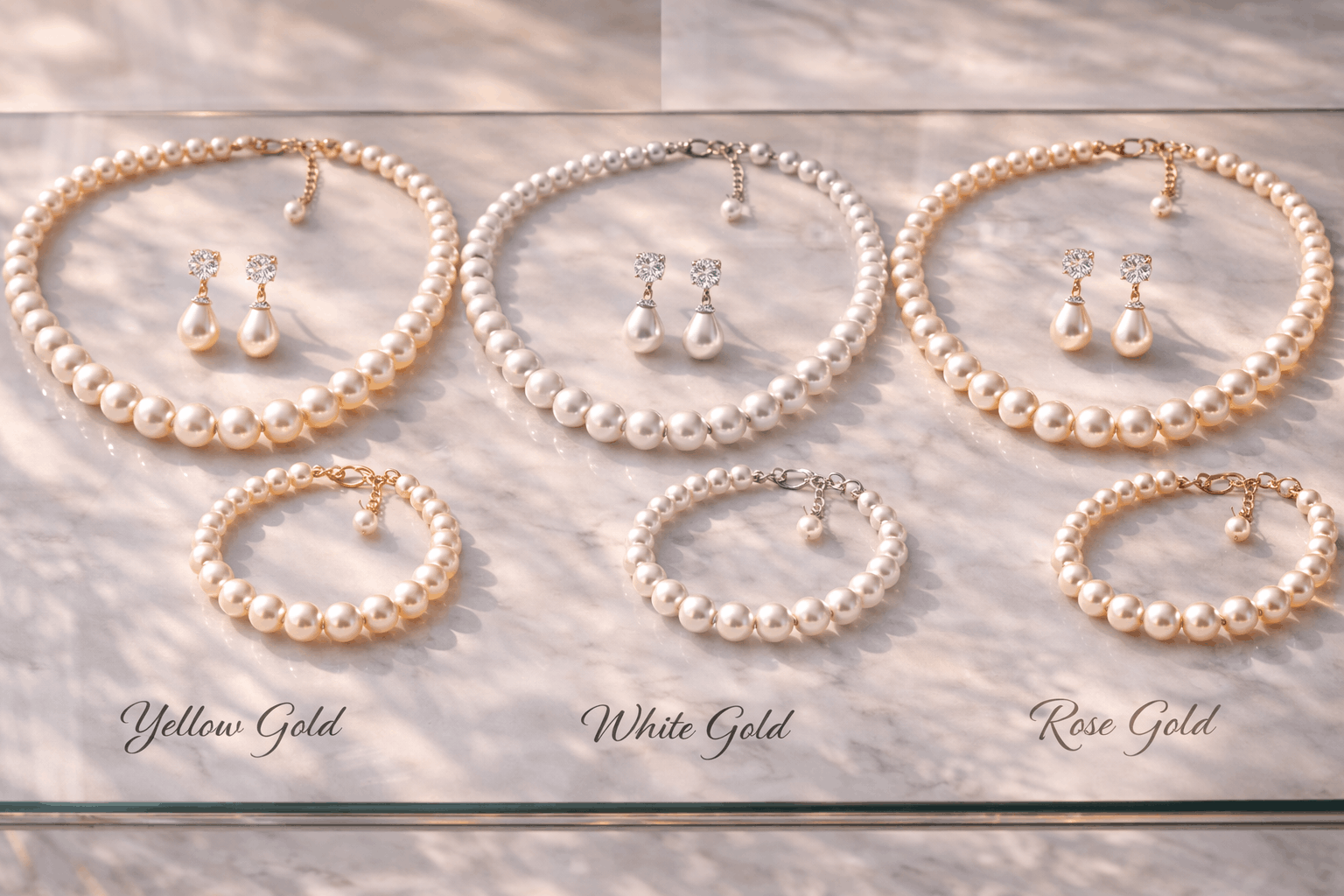 Metales combinando en tu conjunto de novia