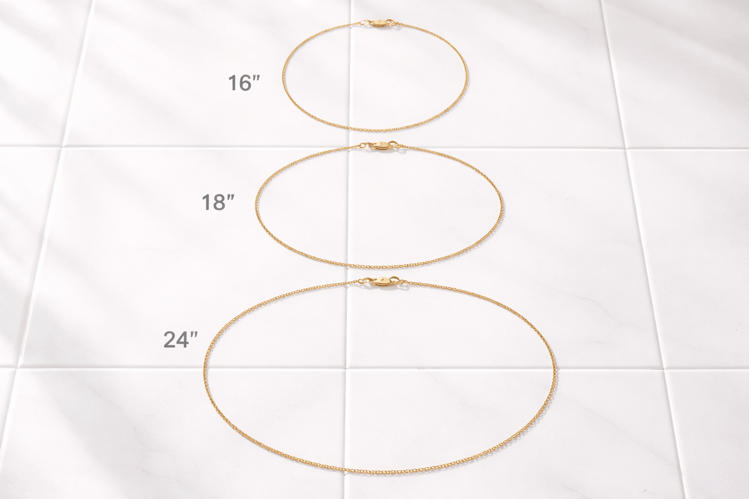 Opciones de longitud para diferentes estilos
