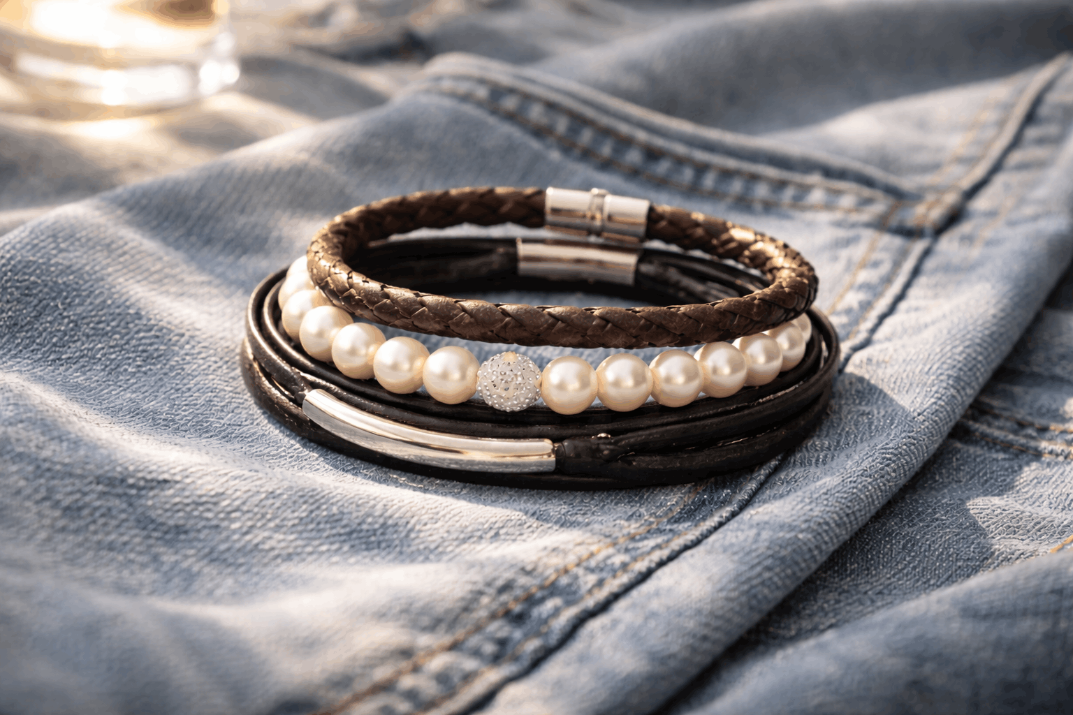 pearlsonly-blog-121-image-7-pearl - Casual Styling with Pearl Bracelets - Pearls Jewelry - pearlsonly