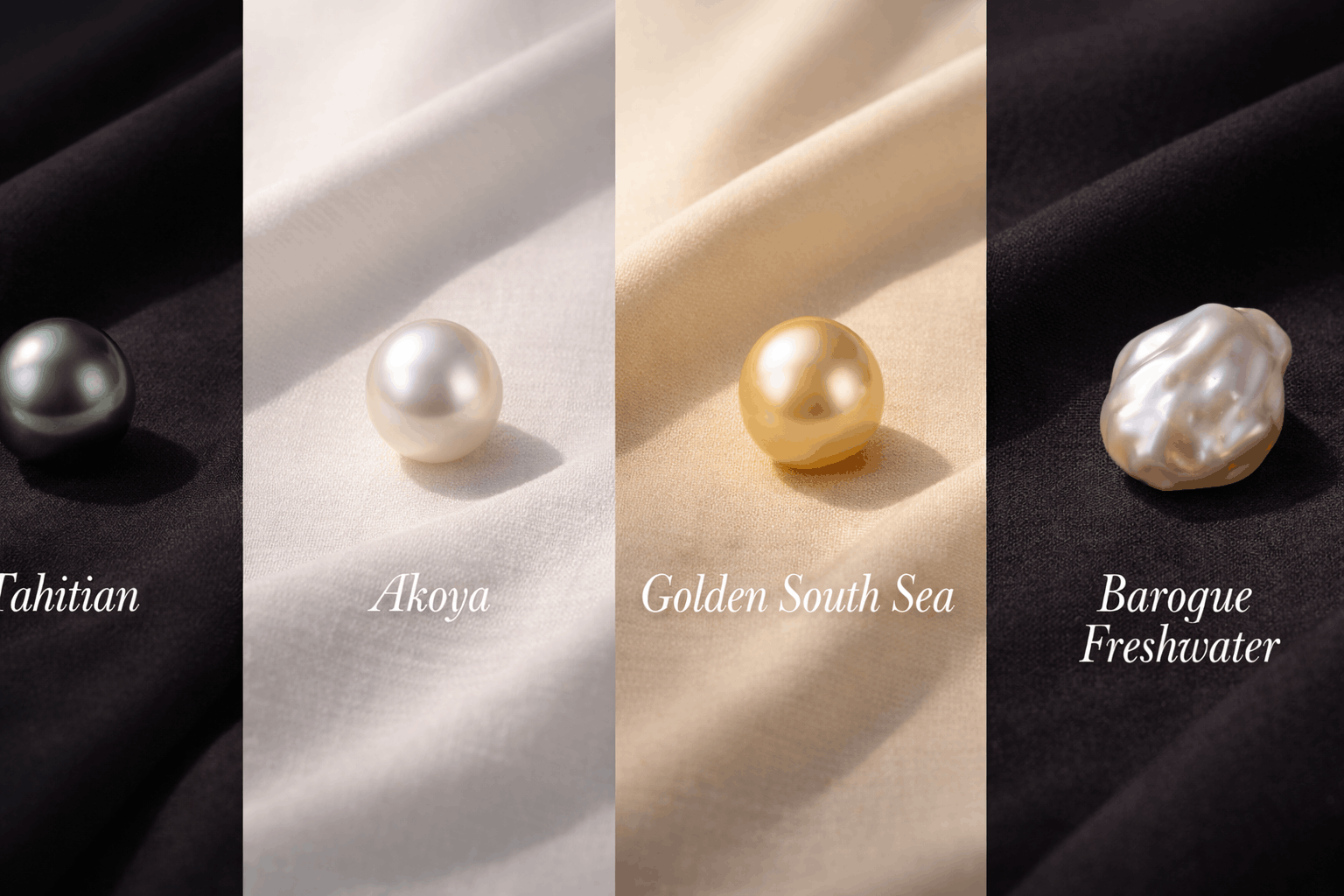 04. Combinando tipos de perlas con tejidos de abaya: Referencia rápida