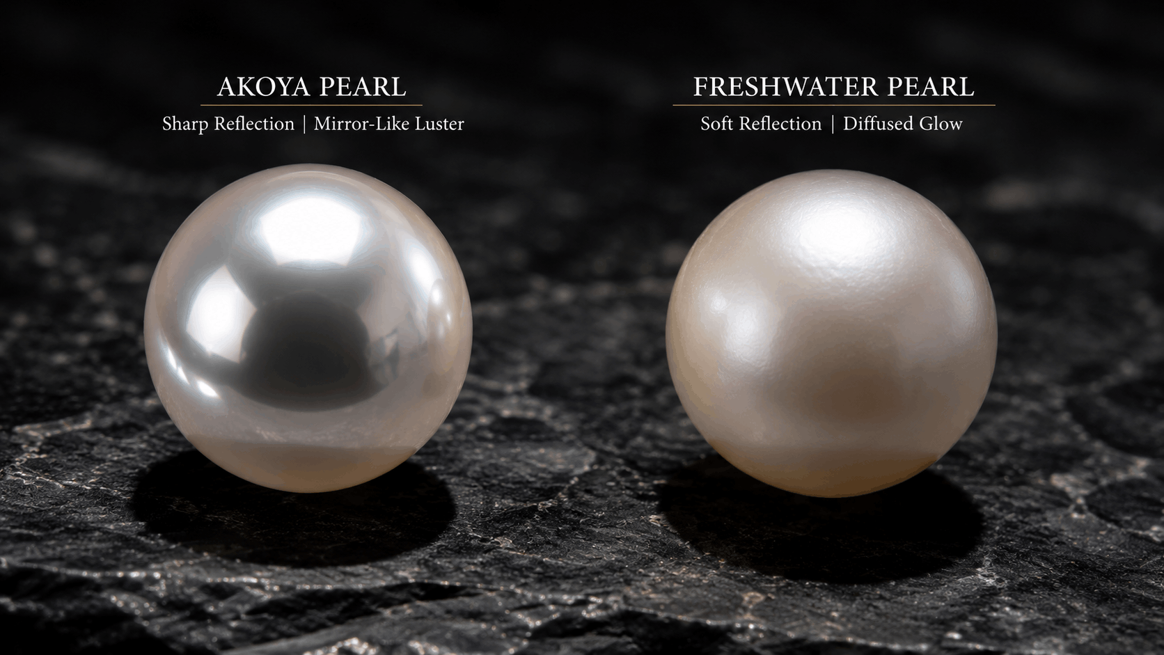 02. Cómo distinguir las perlas Akoya de las de agua dulce por el lustre