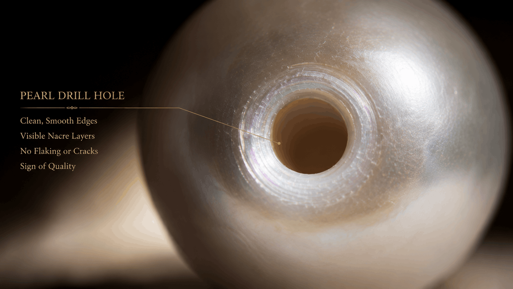 04. Cómo saber si las perlas son reales comprobando los agujeros