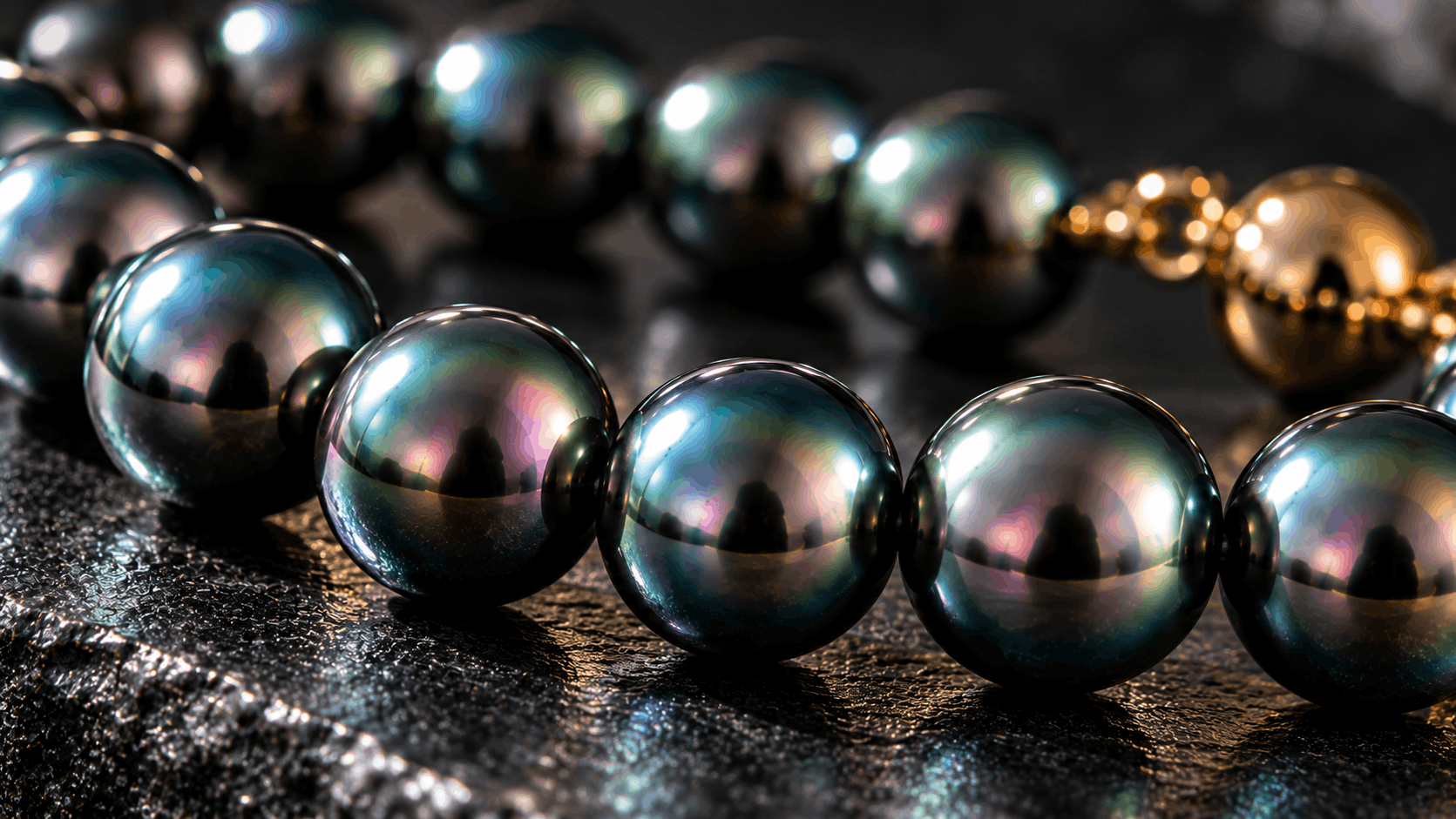 06. Calidad de una pulsera de perlas negras — qué comprobar
