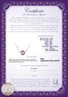 product certificate: FW-L-AA-89-N-Madison