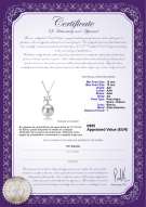 Certificado de producto: FW-W-EDS-1213-P-Ebony