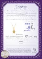 product certificate: SSEA-G-AAA-1011-P-Gisela