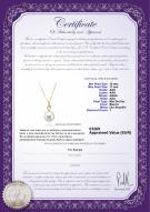 product certificate: SSEA-W-AAA-1011-P-Darlene