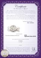 Certificado de producto: W-14K-Clasp-DBL-Sussex