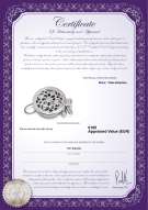 Certificado de producto: W-SS-round-clasp-Ragel