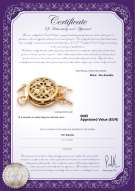 Certificado de producto: Y-14K-DBL-Round-Clasp