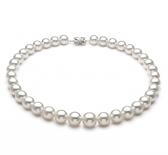 11-14mm AAA+ Quality Mar del Sur Collar in Blanco