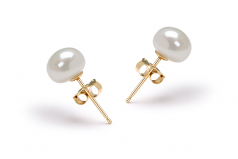 Conjunto de perlas Perla de Agua Dulce de calidad AA de 6 a 7mm en color Blanco