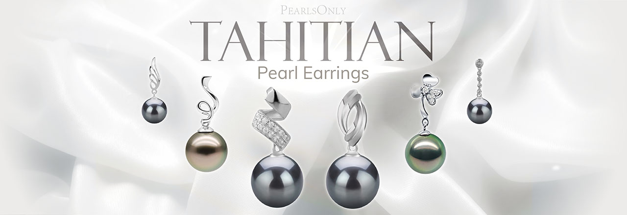 PearlsOnly Tahitian Earrings
