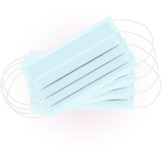 and 5 Protective Masks and 5 Protective Masks