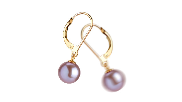 View Lavender Pearl Earrings collection