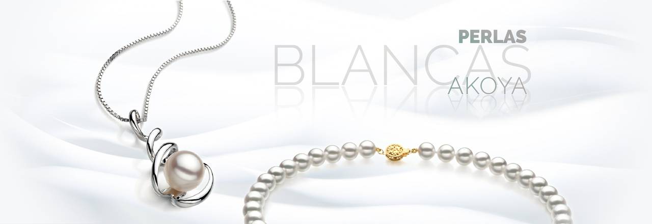 Landing banner for Perlas Akoya Japonesas Blancas